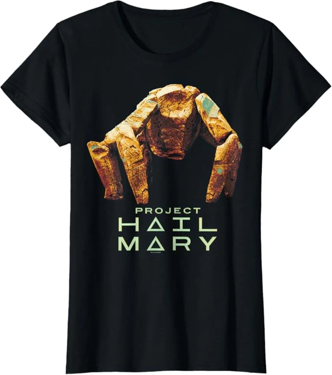 Rocky The Alien Distressed Portrait T-Shirt