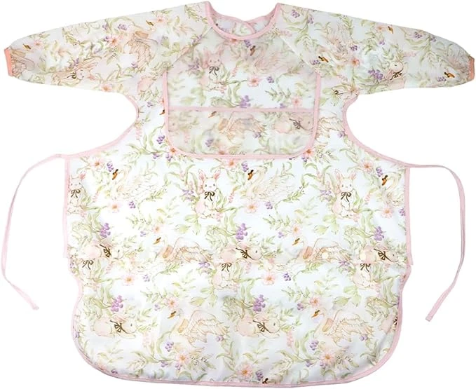 Dining Apron and Tablecloth Integrated, Long Sleeved, Water-Repellent